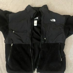 Large North face zip up